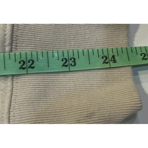 Boston Celtics 47 Brand Crewneck Sweatshirt Mens L Cream Embroidered Logo NBA - Picture 12 of 13